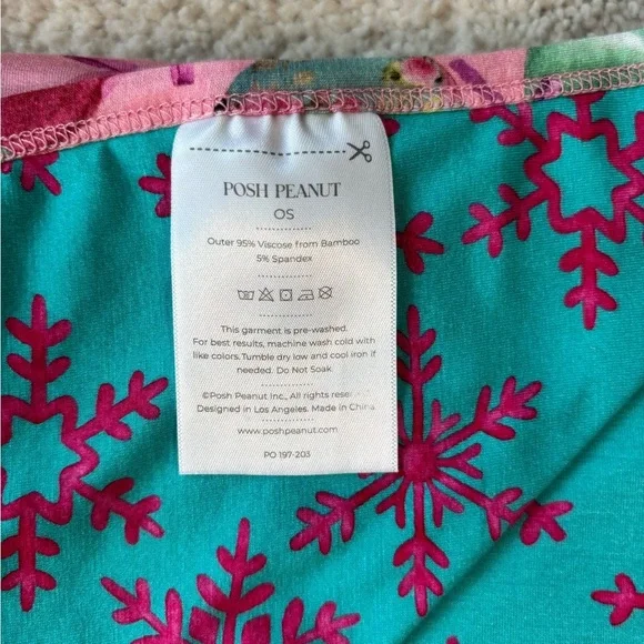 Posh Peanut Posh Ornament Baby Blanket Patoo size 40x40 - Picture 4 of 7
